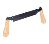 OREQ Cuchillo de Tracción, Cuchillo de Acero de Tungsteno Recto para Afeitar, Pelador de Corteza, Cuchillo de Afeitar Duradero, Herramienta de Mano para Descortezar Postes de Cercas, Troncos(10")