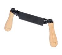 OREQ Cuchillo de Tracción, Cuchillo de Acero de Tungsteno Recto para Afeitar, Pelador de Corteza, Cuchillo de Afeitar Duradero, Herramienta de Mano para Descortezar Postes de Cercas, Troncos(8")