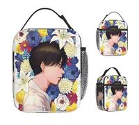 OREURUIK Bolsa de Almuerzo para Adultos The Summer Hikaru Died Lonchera de Moda Bolsa térmica de Picnic al Aire Libre Oxford portátil aislada