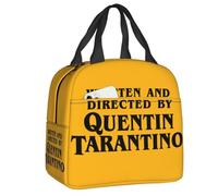 OREURUIK Lonchera de película Vintage Personalizada Pulp Fiction Kill Thermal Cooler Food Insulated Lunch Bag Portable Tote Bag