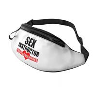 OREURUIK Riñonera de Instructor Sexual para Hombres y Mujeres Bolsa de Cintura Cruzada Personalizada para Ciclismo Camping Teléfono Bolsa de Dinero