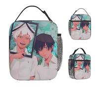 OREURUIK The Summer Hikaru Died Lunch Bag Casual Box Office Portable Thermal Tote Bolsos para Hombres Oxford Diseño gráfico Cooler Bag