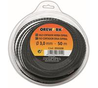 OREWORK Nylon desbrozadora Trenzado Trenzado 3,3 mm x 50 m