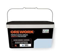 Orework Pintura monocapa para interior - 4 l - Azul natura