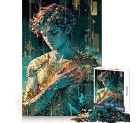 Orfeo︰ Lamento del Amor perdido Rompecabezas de 1000 Piezas para Adultos Juguete Inteligente Actividad en el hogar Arte de Pared de Corte preciso Decoración (50x75cm)