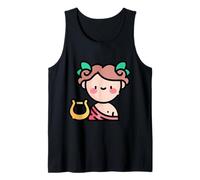 Orfeo Vintage Mitología Griega Músico Profeta Poeta Camiseta sin Mangas