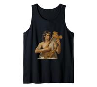 Orfeo Vintage Mitología Griega Músico Profeta Poeta Camiseta sin Mangas