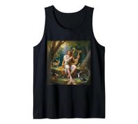 Orfeo Vintage Mitología Griega Músico Profeta Poeta Camiseta sin Mangas