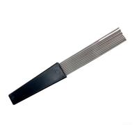 Orff - Cepillos de percusión con empuñaduras ergonómicas de goma para reproducción rítmica y musicoterapia en entornos educativos (B)