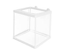 ORFOFE 1 Caja De Aislamiento Caja De Incubación Pecera Marina Kit Dispensador De Pecera Herramientas De Limpieza Criadero Tanques De Cría Separados para Peces Soporte para Taza