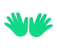 ORFOFE 1 Par De Juguetes De Huellas De Manos Puntos De Masaje Pegatinas Decorativas Accesorios De Entrenamiento De Coordinación Materiales Educativos
