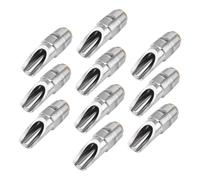 ORFOFE 10 Piezas Bebedero Automático para Cerdos Agua Dispensador de Acero Inoxidable Válvulas Anti-Goteo Duradero y Fácil para Porcinas