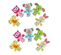 ORFOFE 10 Piezas Marionetas de Dedos de Animales de Peluche Suaves para Niñas Juguetes Educativos para Contar Cuentos y Juego Interactivo Guardería