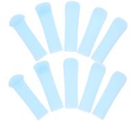 ORFOFE 10 piezas Recambios de Silicona para Limpiador de Oídos Suaves y Duraderos Accesorios para Eliminación de Cera y Cuidado Auditivo Compatibles con Palos Limpiadores de Cera