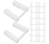 ORFOFE 100 piezas Protectores de Enchufe de Plástico para Seguridad Infantil Cubiertas Protectoras Resistentes y Ajustadas para Enchufes Eléctricos Tapones Antidespolvoreo