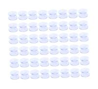 ORFOFE 100 Piezas Ventosas de Doble Cara Transparentes para Superficies Almohadillas Antideslizantes para Mesa de Reutilizables para Muebles y Marcos Diseño Minimalista y Versátil