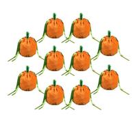 ORFOFE 10piezas Bolsa De Calabaza De Halloween De Bolsas De Para Fiestas Para y Sorprender Celebraciones De Halloween