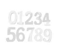 ORFOFE 10piezas Números De Madera para Decoración De Mesas De Boda Números Burlywood para Fiestas Cumpleaños y Eventos Especiales Personalizables y Elegantes