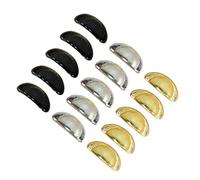 ORFOFE 12 para Muebles Pequeños Tiradores de Aleación en 15 Piezas Oro Plata y Negro 5 Unidades Cada Color para Puertas y Cajones Accesorios para Casas de Muñecas y Bricolaje