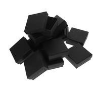 ORFOFE 12 piezas Caja para Joyas Estuche Negro para Collares Anillos y Pendientes Reutilizable y Fácil de Abrir para Regalo y Almacenamiento Elegante