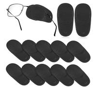 ORFOFE 12 piezas Parches Oculares Reutilizables para Medianas para Ambliopía y Estrabismo Cómodos y Transpirables para Uso Ojo o Derecho