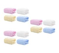 ORFOFE 12piezas Toalla De Algodón Para Niño Multiusos y Absorbente Para Limpiar y Secar