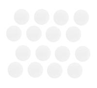 ORFOFE 16 Piezas Pegatinas de Hongos, 2mm, Poliéster Blanco | Ultra Transpirables, Mejoran la Pureza del Aire, Reducen Condensación, para Frascos y Bolsas de Cultivo