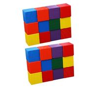 ORFOFE 1Juego Conjunto de Bloques de Construcción de Juguete Educativo para Cubos Pequeños Apilables y Encajables para Desarrollar Habilidades Prácticas