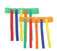 ORFOFE 2 Correas para Juego de Tirar para Cinturón de Entrenamiento Infantil Accesorios de Juego al Aire Libre Desarrollo Coordinación Ojo-Mano Colores Aleatorios 2 Color Aleatorio