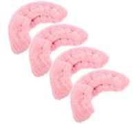 ORFOFE 2 Pares Protector de Cuchillas para Patines Cubre Patines Elástico con Forro de Felpa Absorbente Funda Práctica para Patinaje sobre Hielo Color Rosa Talla S