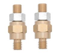 ORFOFE 2 Piezas Adaptador de Perno de Terminal Lateral de Batería de Latón 3/8 Mm, Kit para Conexión Eléctrica Estable en Recambios de Automóvil y Accesorios de Batería