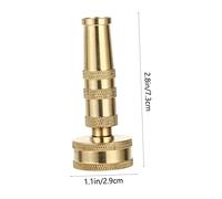 ORFOFE 2 piezas Boquilla para Manguera de Jardín Ajustable para Alta Presión Resistente para Lavado de Coches y Riego Exterior