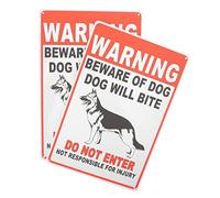 ORFOFE 2 Piezas Decoración De Pared Retro Letrero De Perro Letrero Decorativo Vintage Para Jardín Pintura De Patio Para Decoración De Pared Retro