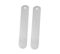 ORFOFE 2 piezas Organizador de Calcetines de Aluminio Resistente y Ligero Moldeador de Calcetines Rectos para Mantener Forma y Orden Armario