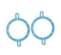 ORFOFE 2 Piezas Soporte para Altavoz Central de Coche de Plástico de 3.5 y 4 Pulgadas para Modificación de Audio Automotriz Ajuste Seguro y Compatible para Altavoces Centrales