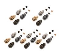 ORFOFE 20 Juegos Punk Skull Rivets DIY Leather Rivets For Clothing Accessories With Skull Studs For Crafting And Decoration