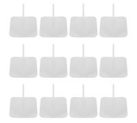 ORFOFE 20 Piezas Fijador para Parque Infantil Plástico Antideslizante Soporte Base sin Taladro con Almohadillas Adhesivas para Seguridad Mascotas