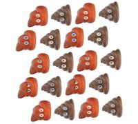 Orfofe 20 Piezas Juguetes De Caca Falsa Realistas De PláStico para Fiesta Broma Sorpresa Divertida Accesorios De Broma para Amigos Familia