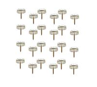 ORFOFE 20 Piezas Patas Plásticas para Muebles con Clavos Antideslizantes Transparentes Almohadillas Duraderas para Sofá y Sillas Protección de y Reducción de Ruido