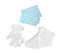 ORFOFE 200 Piezas De Fundas Desechables Para Pies Para Pedicura Guantes De Material Pe Para Manos Y Pies Para Spa En Casa