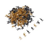 ORFOFE 200 Piezas Figuras de Soldados Miniatura Medievales para Decoración de Soldados Pequeños Detallados para Maquetas y Escala