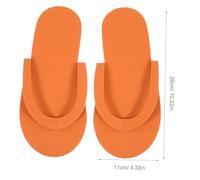 ORFOFE 24 Pares Pantuflas Desechables de Espuma Eva para Pedicura Diseño Tipo Talla para Hotel Salón y Fiestas Paquete de Color Aleatorio Cómodas y Ligeras para Invitados Color Aleatorio