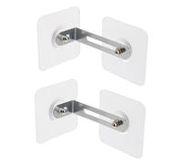 ORFOFE 2juegos Anclajes Antivuelco Materiales Especiales Para Armarios y Muebles Instalación Fácil