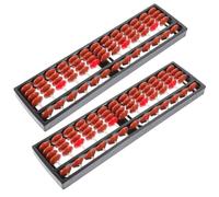 ORFOFE 2piezas Ábaco Aritmético para Estudiantes Ábaco de Cálculo Educativo para Clases de Matemáticas Primaria Hecho de Plástico Duradero Herramienta de Aprendizaje