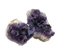 ORFOFE 2piezas Adornos Elegantes Cristal Natural Decoración Natural Hogar Oficina Joyería Diy