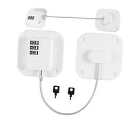 ORFOFE 2piezas Cerraduras Combinadas Seguridad Para Puertas Refrigerador Cerradura Fácil Usar Accesorio De Seguridad