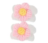 ORFOFE 2piezas Pulsera De Flores Pulseras Elásticas Para Limpieza Facial Diseño Floral Muñequeras De Toalla Para Mujeres Muñequeras De Lavado Flexibles Para Spa