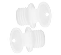 ORFOFE 2piezas Tapón De Cierre Reutilizable Para Bolsa De Agua Caliente Tapones Plásticos Anti-fugas Resistentes Para Mantenimiento De Calor Accesorios Prácticos Para Bolsas Térmicas