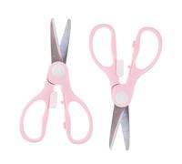ORFOFE 2piezas Tijeras De Inoxidable Para Alimentos Infantiles y Fáciles De Usar Para Cortar Pollo Pasta Pizza Pan Etc