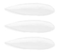ORFOFE 3 Parches de Silicona para Partes Íntimas de Mujer - Reutilizables, Adhesivos y Antideslizantes para Traje de Baño, Ropa Interior y Pantalones de Yoga, Semi-transparente en Forma